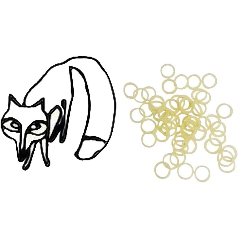 1000pcs Animal Pattern Ortodoncia Varios Tamaños Material Dental (Rabbit 3/16(1000pcs))