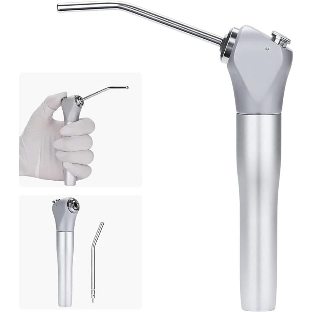 1 juego de aire dental y pistola de agua 3 vías de pulverización de agua + 2 boquillas de tubo de laboratorio dental