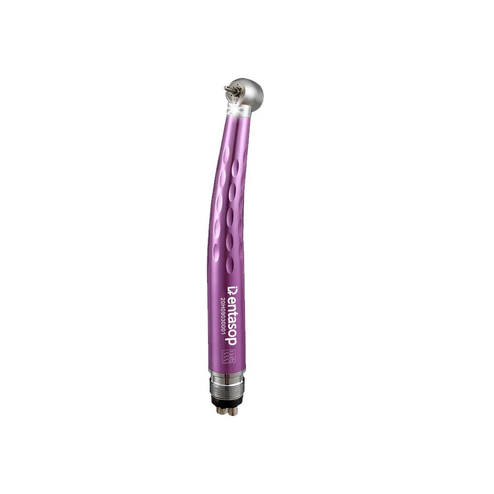 Teléfono móvil dental de alta velocidad Dentasop Super LED (morado) con luz.
