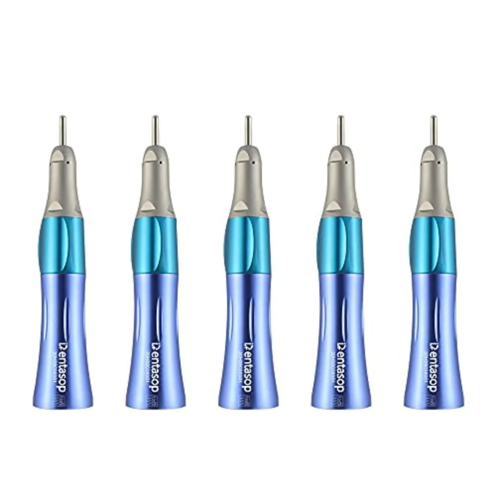 Máquina de dientes rectos de baja velocidad y multicolor, apariencia elegante, pulido, interfaz E, 5 piezas/juego
