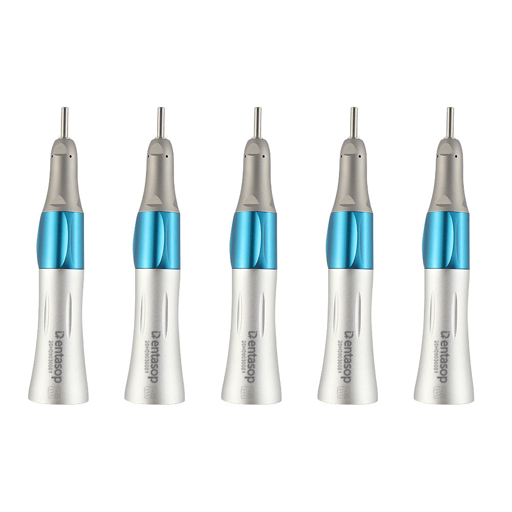 Máquina de dientes rectos de baja velocidad y multicolor, apariencia elegante, pulido, interfaz E, 5 piezas/juego