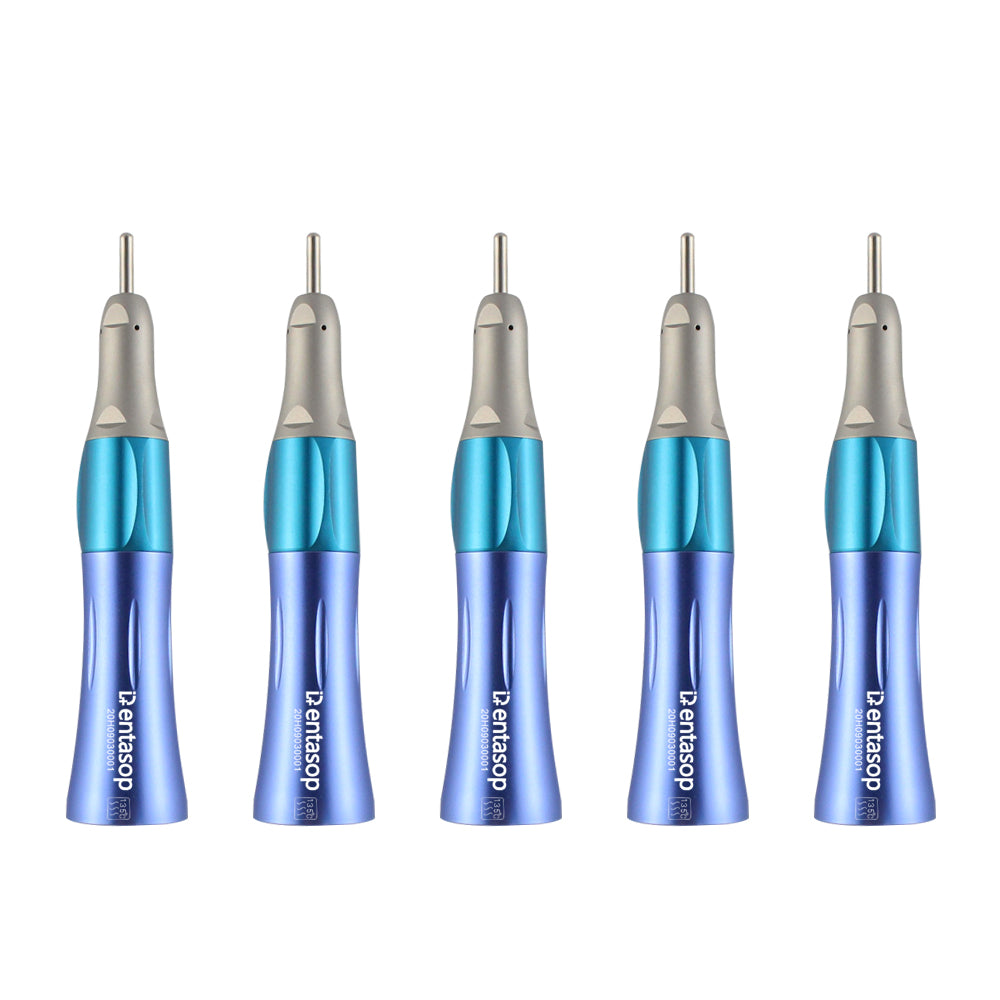 Máquina de dientes rectos de baja velocidad y multicolor, apariencia elegante, pulido, interfaz E, 5 piezas/juego