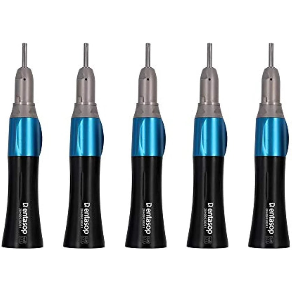 Máquina de dientes rectos de baja velocidad y multicolor, apariencia elegante, pulido, interfaz E, 5 piezas/juego
