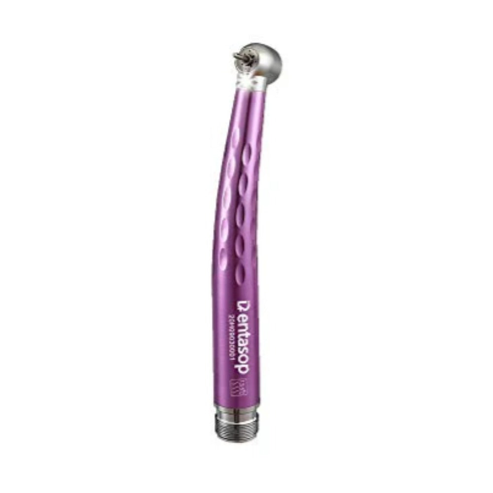 Teléfono móvil dental de alta velocidad Dentasop Super LED (morado) con luz.