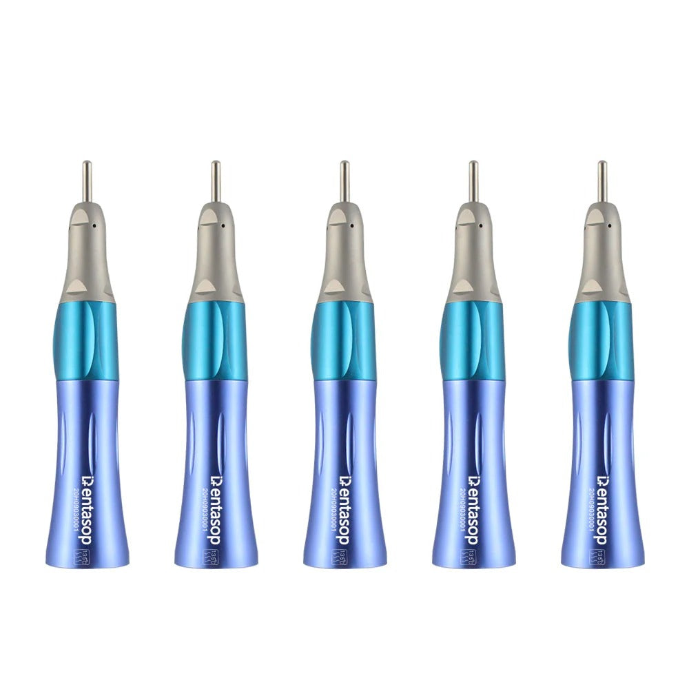 Máquina de dientes rectos de baja velocidad y multicolor, apariencia elegante, pulido, interfaz E, 5 piezas/juego
