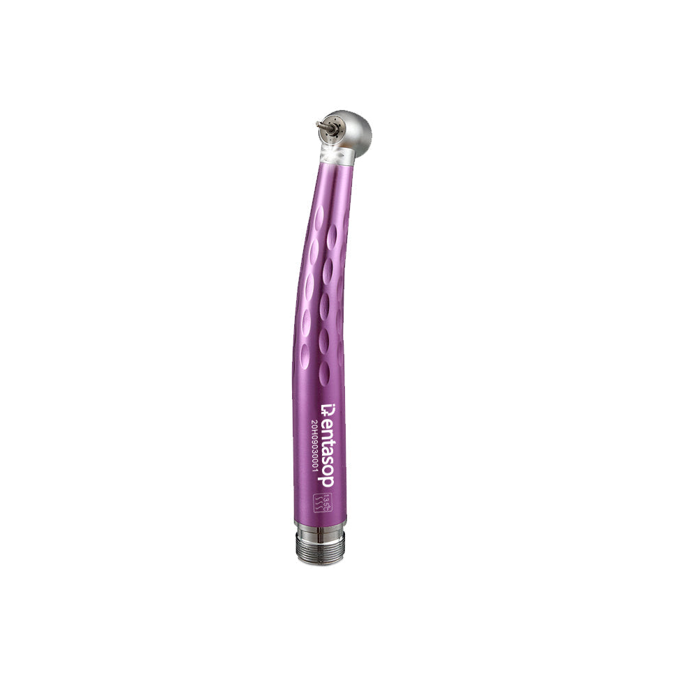 Teléfono móvil dental de alta velocidad Dentasop Super LED (morado) con luz.