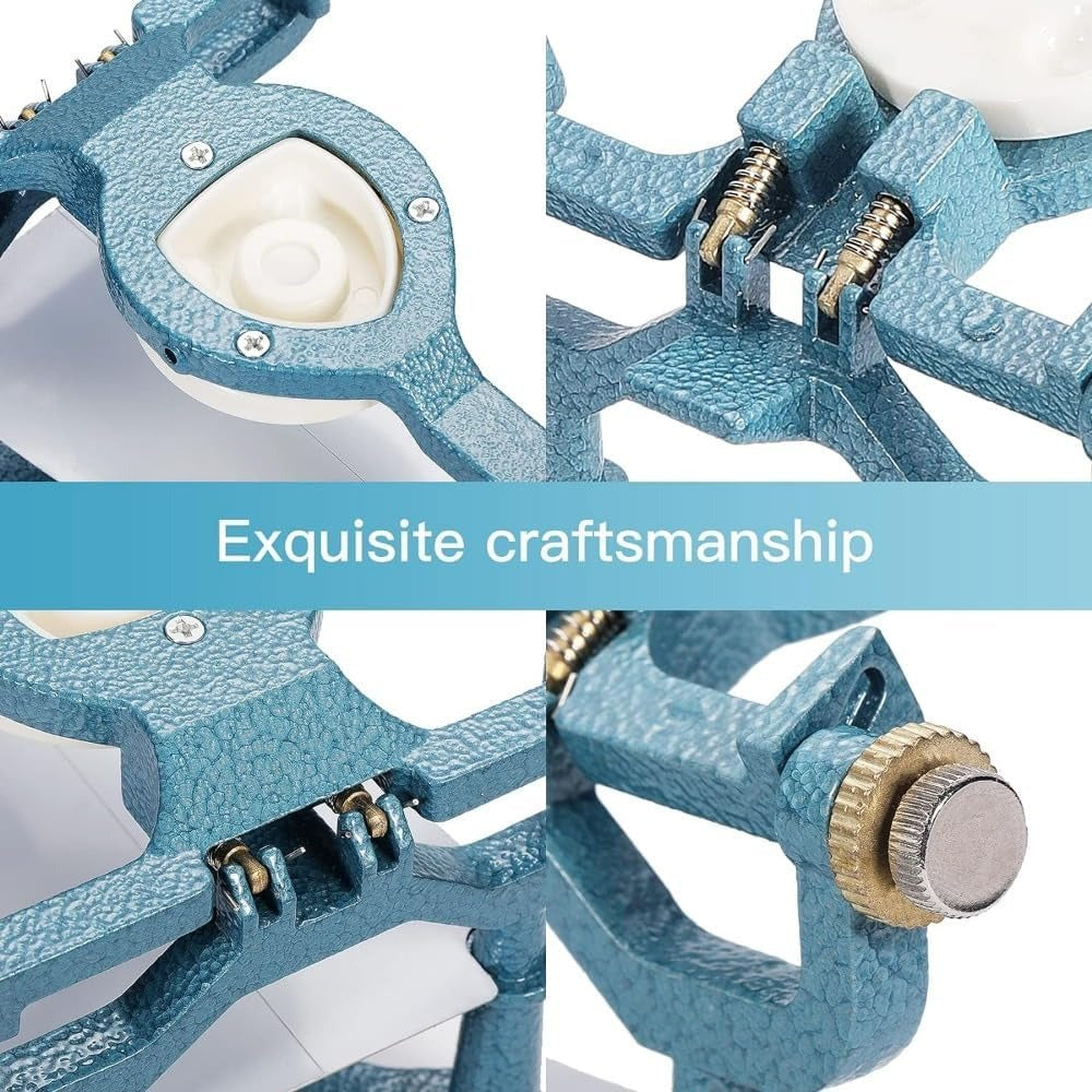 Articulador magnético dental, articulador de dentadura dentaria, articulador tipo C de gran tamaño para laboratorios dentales, dentistas y estudiantes de aprendizaje