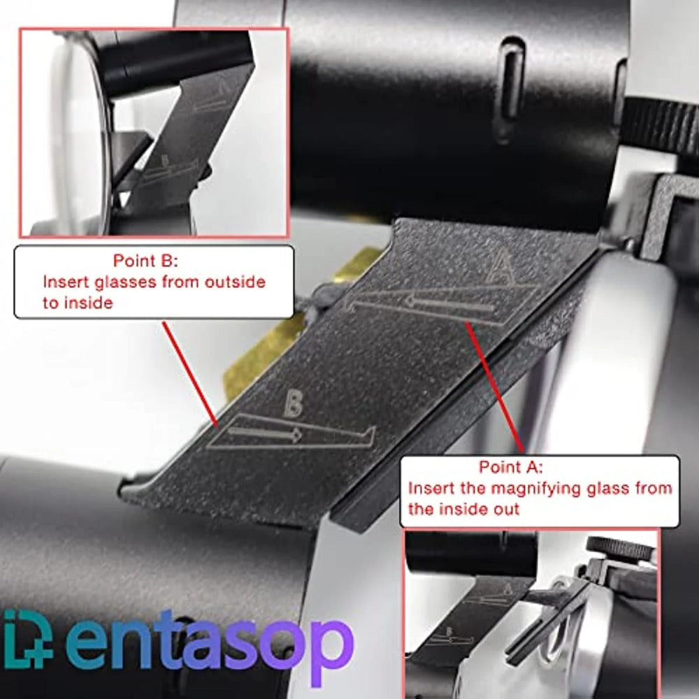 DENTASOP 2.5X/3.5X Head Mount Dental surgery medical binocular LED magnifier