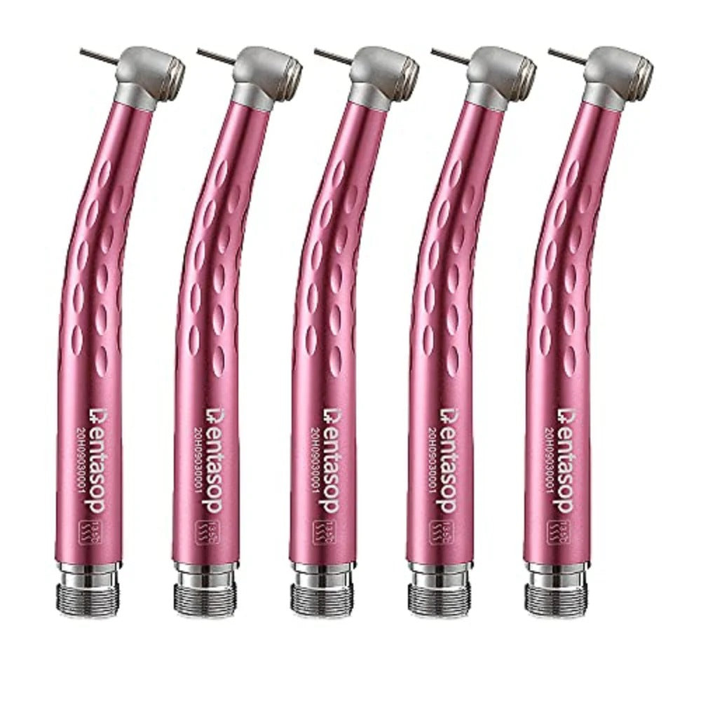 Teléfono móvil dental de alta velocidad a color DENTASOP, equipo dental, rodamiento cerámico, 5 piezas/juego