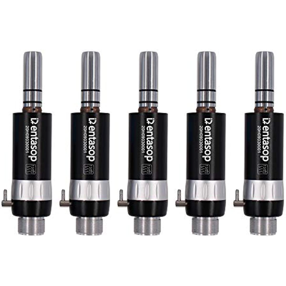 Motor neumático dental de baja velocidad DENTASOP, atractivo diseño, interfaz E, 5 piezas