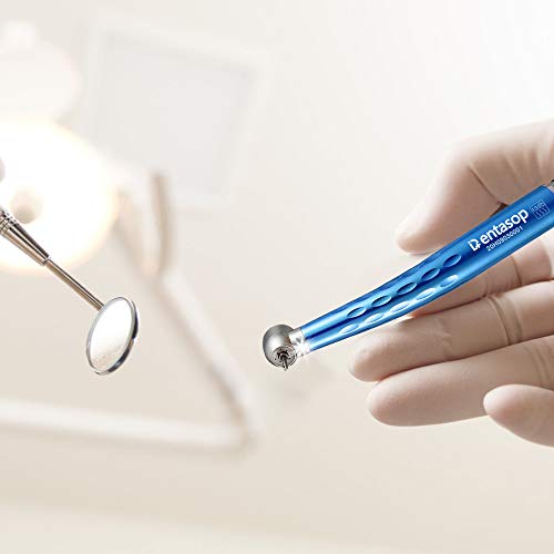 Pieza de mano dental Dentasop Super LED de alta velocidad, 1 unidad (azul), 2/4 orificios con luz