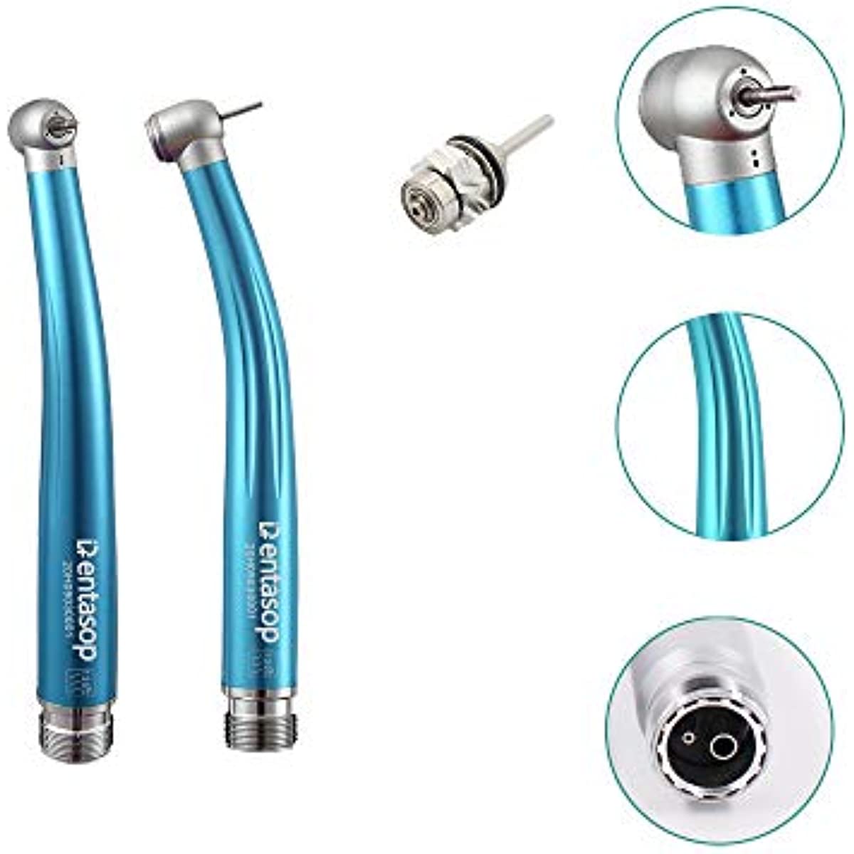 DENTASOP Teléfonos móviles dentales de alta y baja velocidad con cojinetes cerámicos, accionamiento por aire comprimido con rotores adicionales