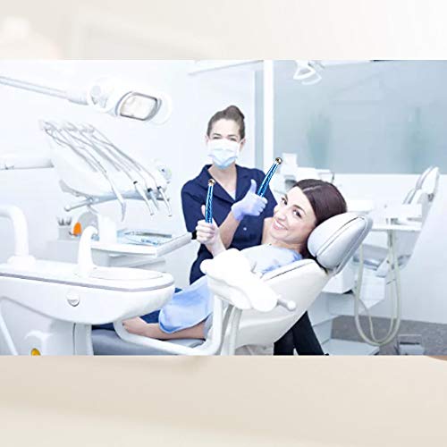 Pieza de mano dental Dentasop Super LED de alta velocidad, 1 unidad (azul), 2/4 orificios con luz