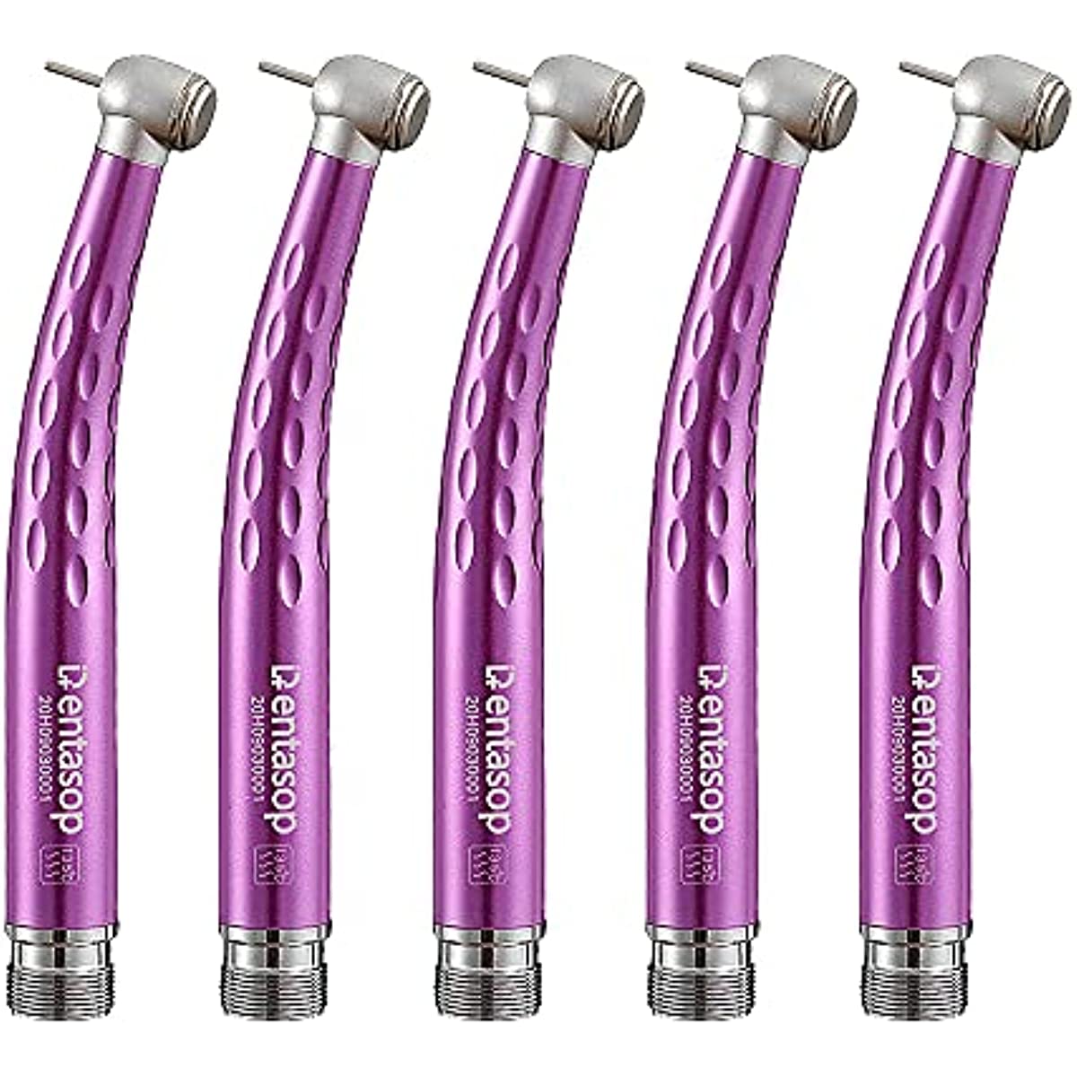 Equipo de ortodoncia de alta velocidad, duradero y resistente al desgaste, 5 piezas (violeta)