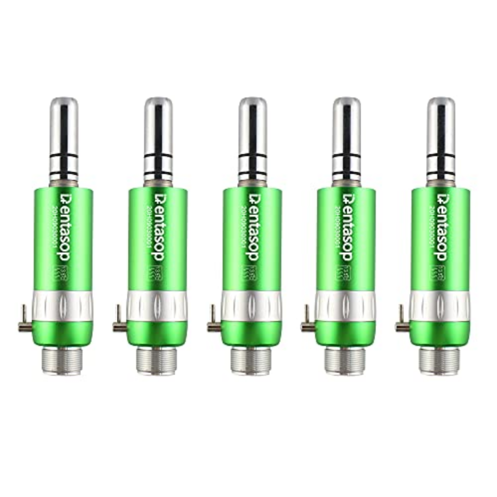 Motor neumático dental de baja velocidad DENTASOP, atractivo diseño, interfaz E, 5 piezas