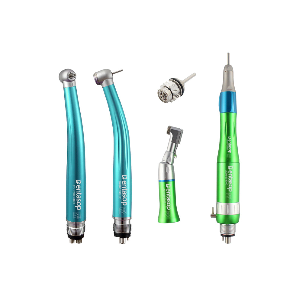 DENTASOP Teléfonos móviles dentales de alta y baja velocidad con cojinetes cerámicos, accionamiento por aire comprimido con rotores adicionales