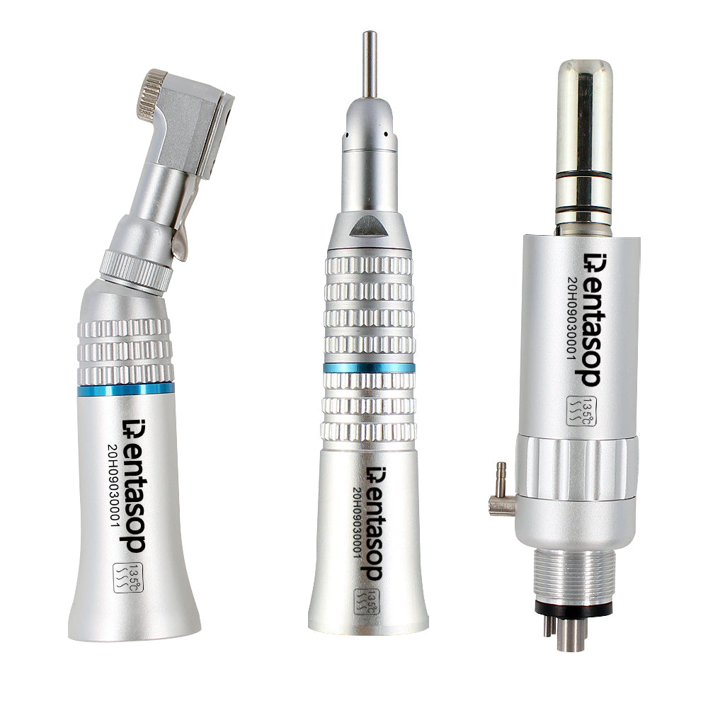 Mango de accionamiento por compresión neumática de aire DENTASOP, diseño clásico antideslizante, cuerpo de metal
