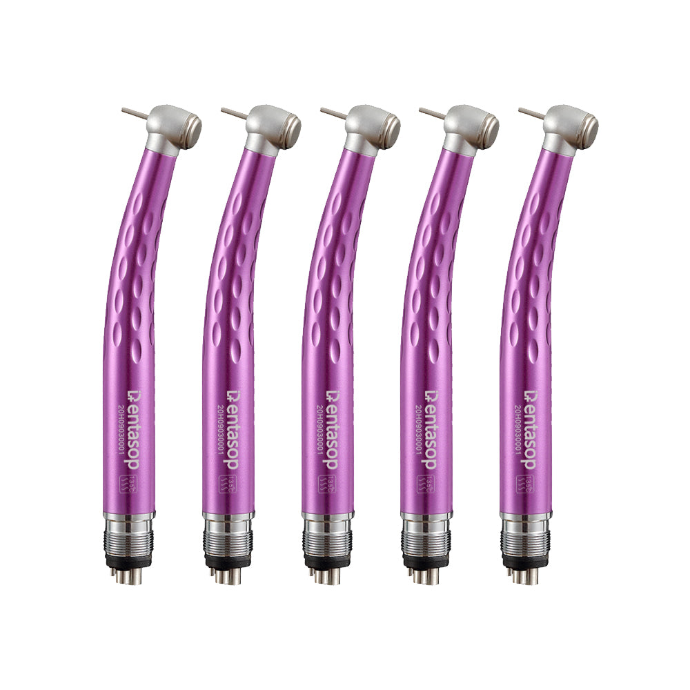 Equipo de ortodoncia de alta velocidad, duradero y resistente al desgaste, 5 piezas (violeta)