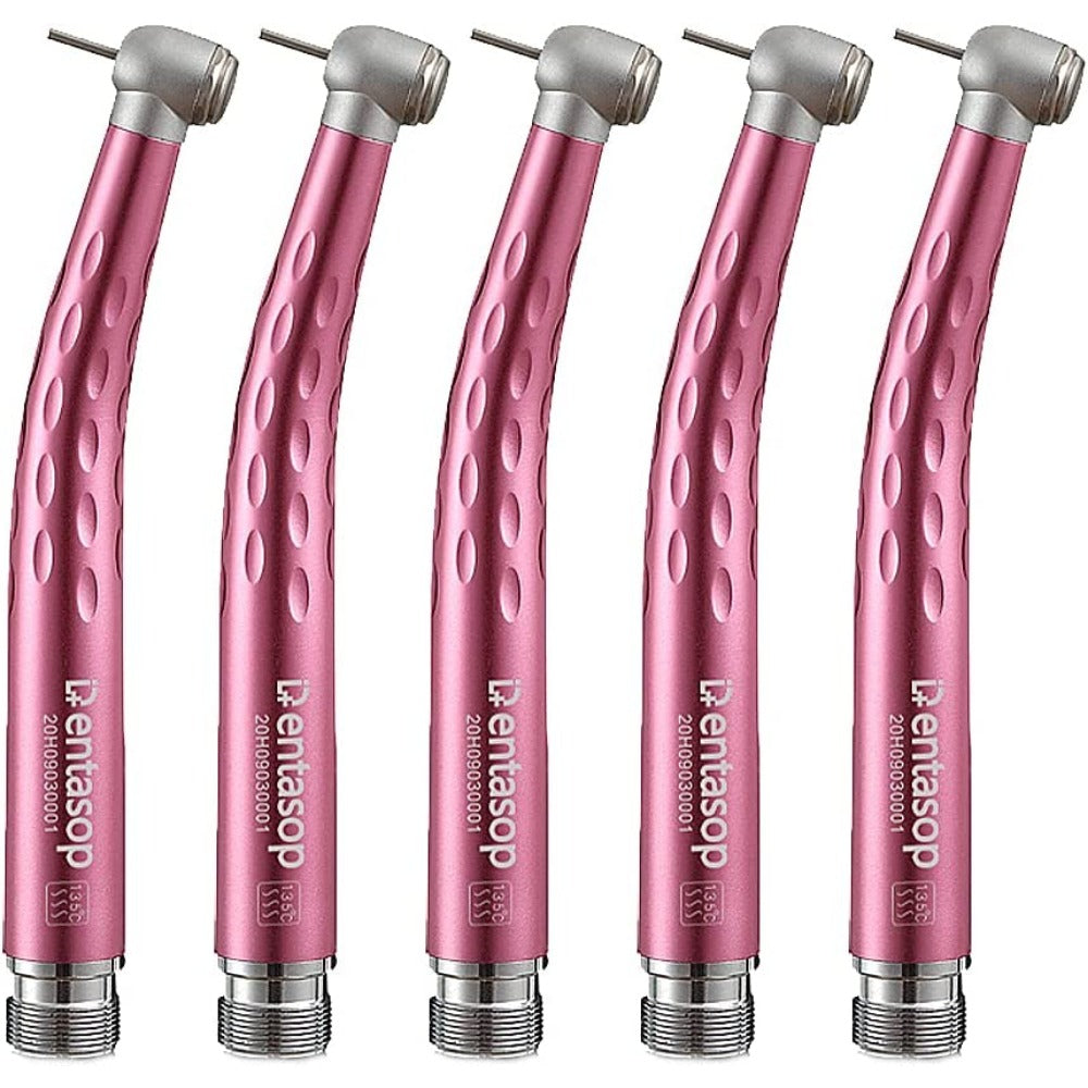 Teléfono móvil dental de alta velocidad a color DENTASOP, equipo dental, rodamiento cerámico, 5 piezas/juego