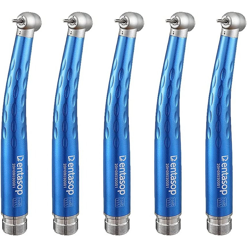 Teléfono móvil dental de alta velocidad a color DENTASOP, equipo dental, rodamiento cerámico, 5 piezas/juego