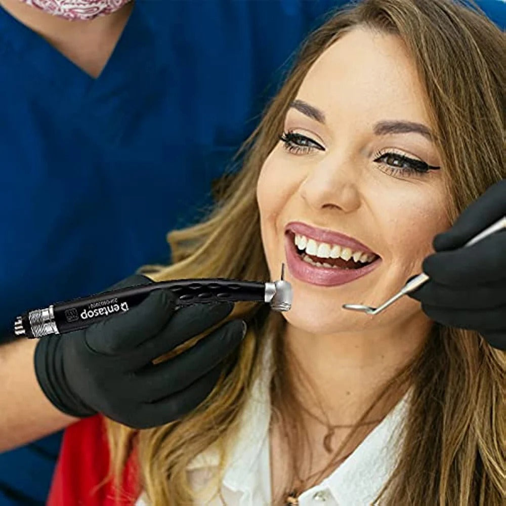 Teléfono móvil dental de alta velocidad a color DENTASOP, equipo dental, rodamiento cerámico, 5 piezas/juego