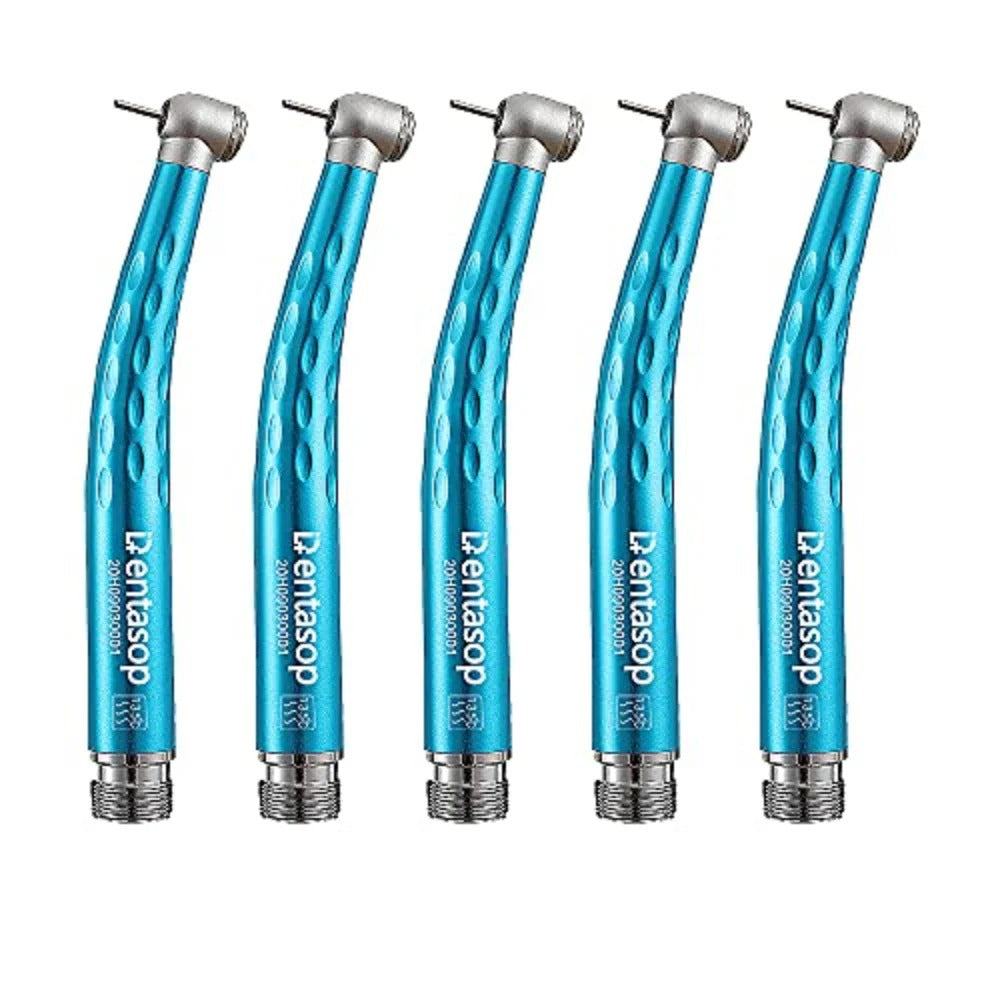 Teléfono móvil dental de alta velocidad a color DENTASOP, equipo dental, rodamiento cerámico, 5 piezas/juego