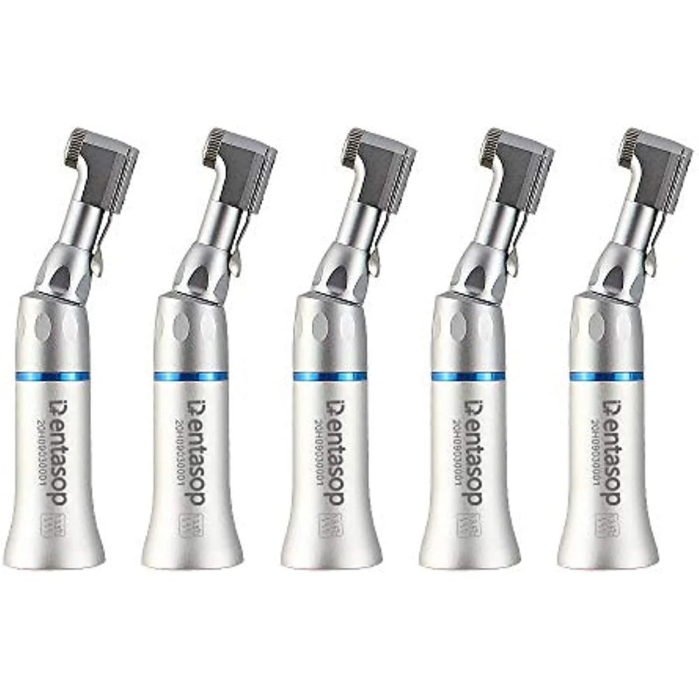 Máquina dobladora dental de baja velocidad DENTASOP, máquina dobladora pulidora de baja velocidad, interfaz E, eje de transmisión de acero inoxidable, 5 piezas 