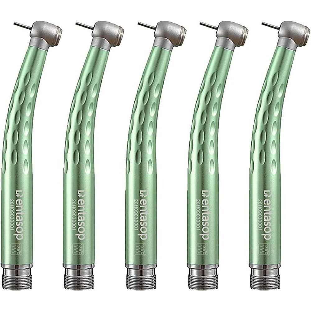Teléfono móvil dental de alta velocidad a color DENTASOP, equipo dental, rodamiento cerámico, 5 piezas/juego
