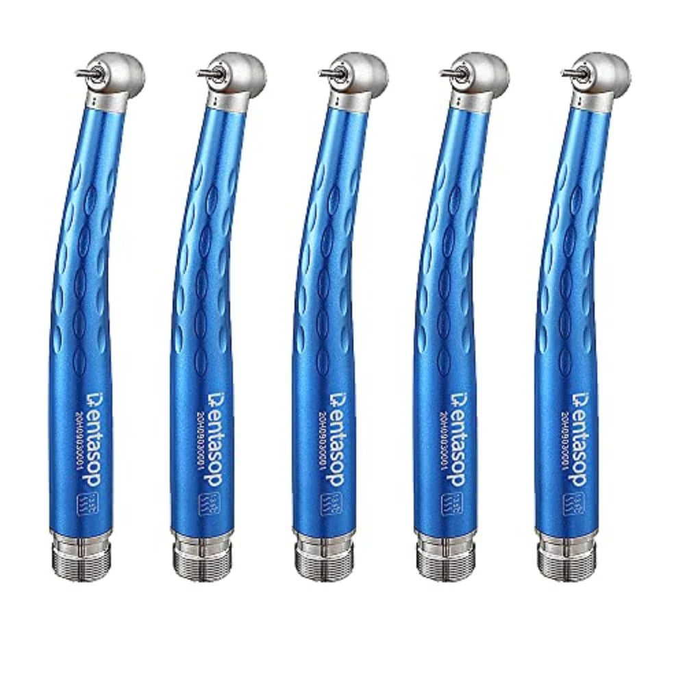 Teléfono móvil dental de alta velocidad a color DENTASOP, equipo dental, rodamiento cerámico, 5 piezas/juego