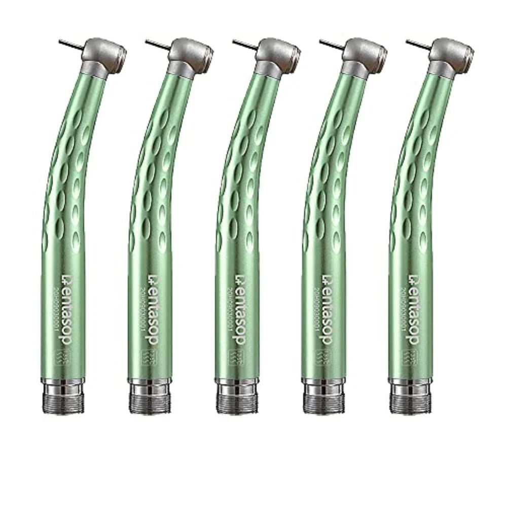 Teléfono móvil dental de alta velocidad a color DENTASOP, equipo dental, rodamiento cerámico, 5 piezas/juego