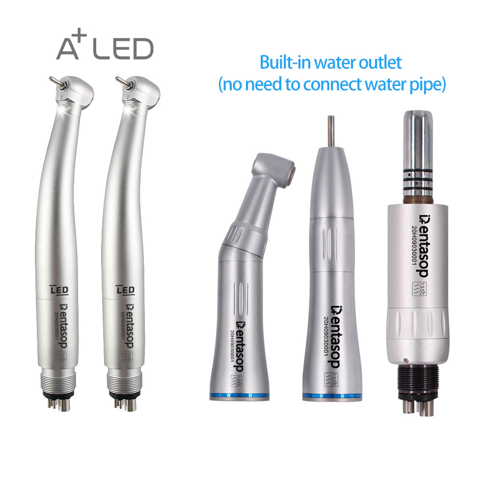 Dentasop w/h luminous high speed led tooth part, with low speed tooth part with a water outlet function (2/4 holes)