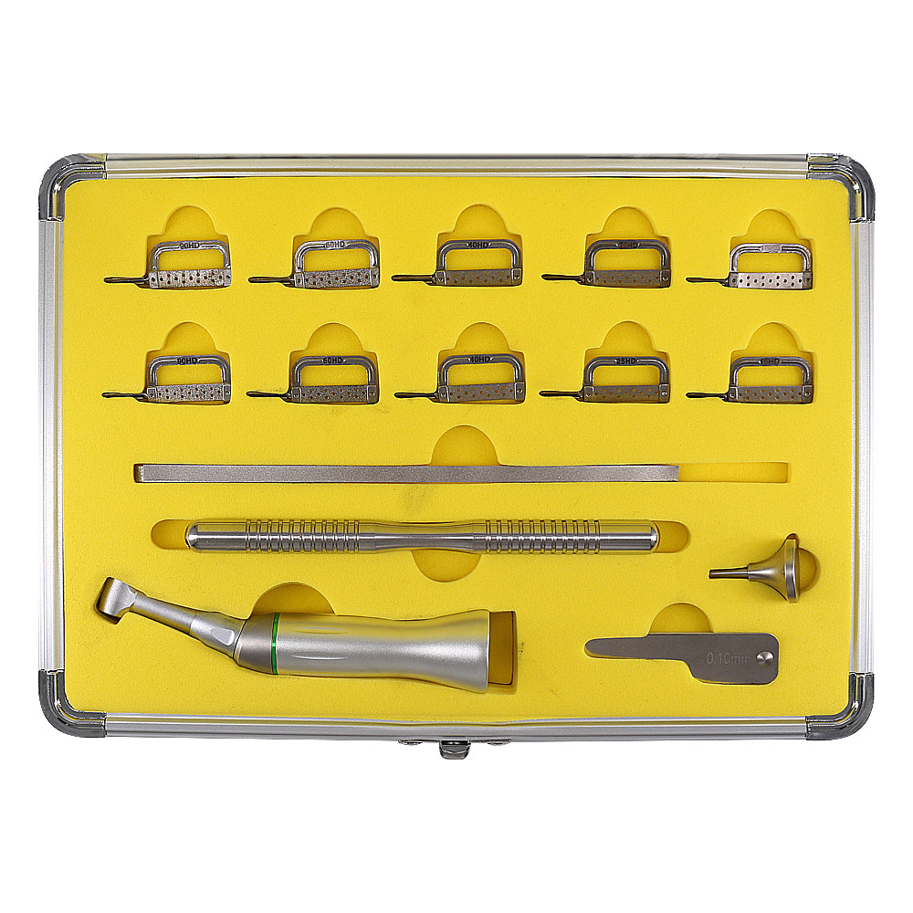 DENTASOP Collar Deglazing Kit Repair Tool, Dental Gap Deglazing Set, Sand and Polish IPR