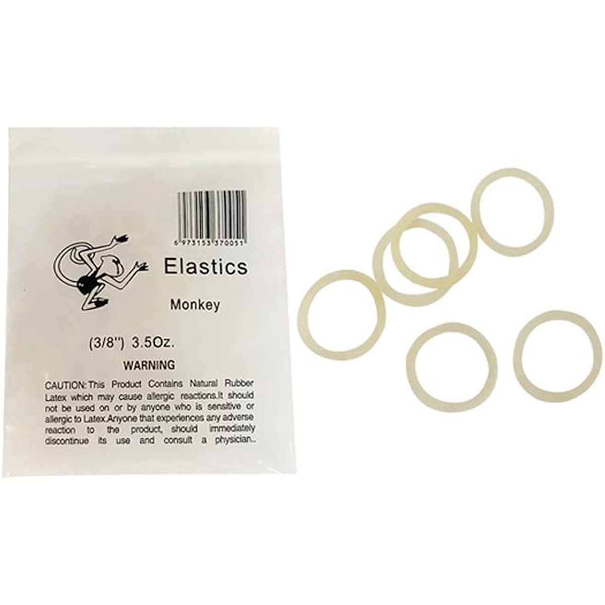 DENTASOP Elastic Dental Orthodontic Rubber Ring Elastic 100 units/bag, 10 bags in total