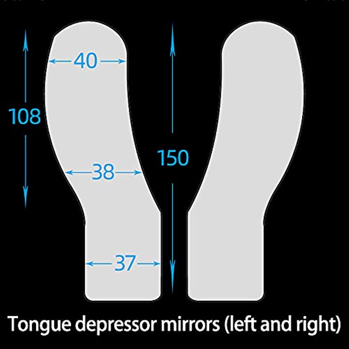 DENTASOP Oral Photography, oral Camera Mirror, Intraoral Reflector, Orthodontic kit, Double-sided occlusal mirror, 6-sided oral Camera Mirror