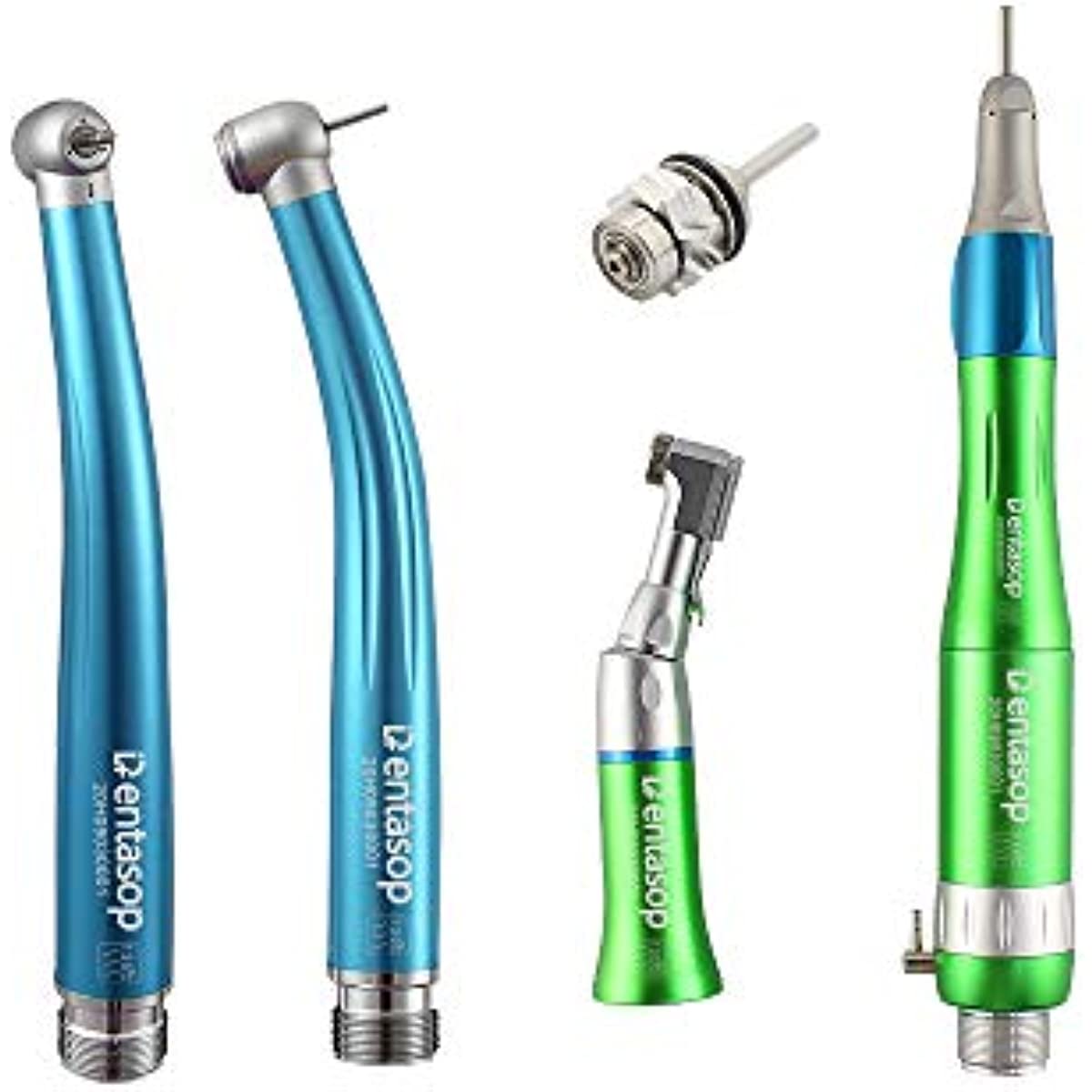 DENTASOP High and low speed dental mobile phones with ceramic bearings, compressed air drive with additional rotors