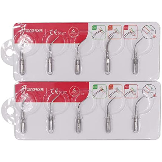 DENTASOP WOODPECKER dental cleaner Working Head Ultrasonic Cleaning Head (10pcs)