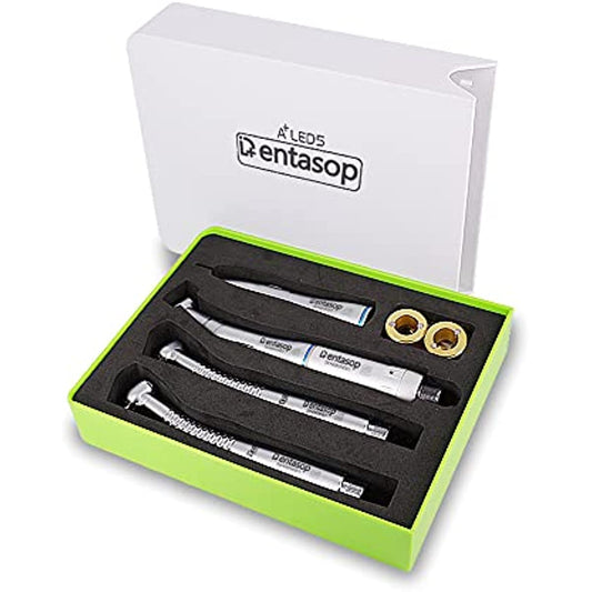 DENTASOP Two high speed handles and one low speed handle with built-in low speed sprinkler, ceramic bearing