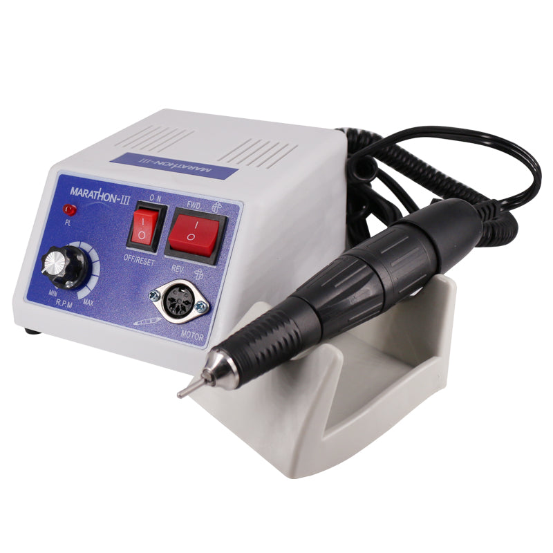 DENTASOP MARATHON -III N3 and laboratory grinder interface, dental technician polishing machine, jewelry polishing machine, 35000 RPM, can be connected to a dental bender/straight machine