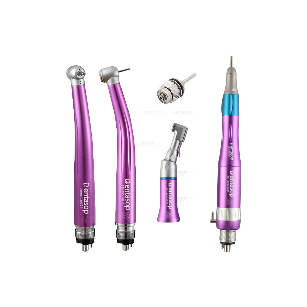 DENTASOP Polishing Drill Kit for Dental Mobile Phone High Low Speed 2 High speed + 1 Low speed with 1 free rotor